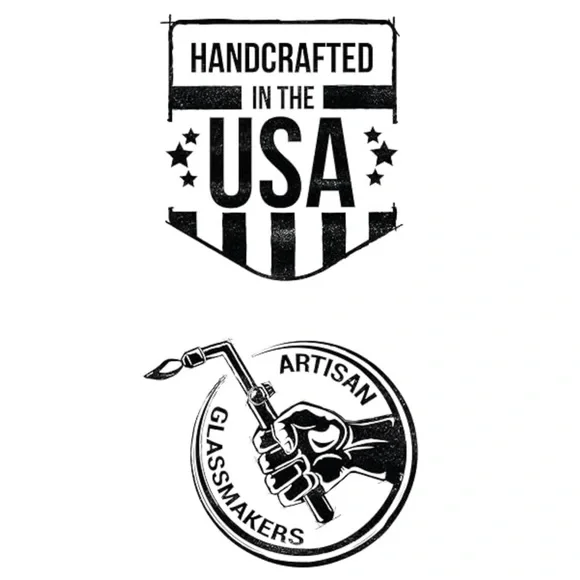 Set of 2 Titlelist Golf Ball Whiskey Rocks Glasses - Picture 6 of 8